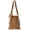 Brown, variant on Kukuzhu Womens Drawstring Bucket Bag Designer Shoulder Crossbody Bag Fashion 2 in 1 Zip Hobo Handbags with Coin Purse
