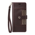 thumbnail image 3 of FOXDOCK Funda tipo Cartera para OPPO A5 Pro 4G/5G – Cubierta de Cuero PU con Múltiples Ranuras, Bolsillo para Efectivo y Correa de Muñeca, 3 of 6
