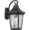 thumbnail image 1 of P560172-031-Progress Lighting-Marquette - Linterna de Pared Exterior 16 Pulgadas 1 Luz Acabado Negro con, 1 of 5
