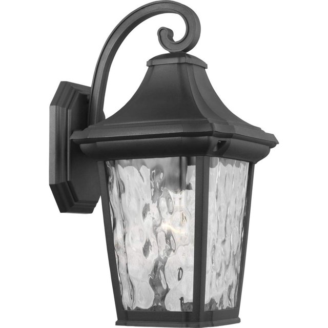 P560172-031-Progress Lighting-Marquette - Linterna de Pared Exterior 16 Pulgadas 1 Luz Acabado Negro con