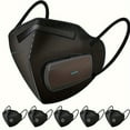 thumbnail image 2 of NOBRAND Electric Exhaust Fan KN95 Mask with Charging Fan, 5 Filter Elements, Replaceable Filter, 2 of 7