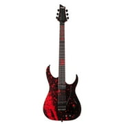 Schecter Sullivan King Banshee 6 FR-S 6-String Right-Handed Electric Guitar with Swamp Ash Body and Ebony Fretboard (Obsidian Blood)