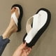 thumbnail image 5 of Flip Flip Flip Mujeres Plataforma cómodas Sandalias Holiday Zapatos al aire libre (39) Blanco, 5 of 9