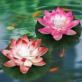 thumbnail image 6 of ZMKIAG Floating Artificial Lotus Light, Waterproof Lifelike Floating Flower Light Battery Operated Water Activated Pool Flower Lamp for Wedding, Anniversary, Garden Decoration, 6 of 9