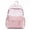 Pink, variant on Bow Detail Patchwork Lightweight Casual Backpack Versatile Student Daypack Everyday Carry