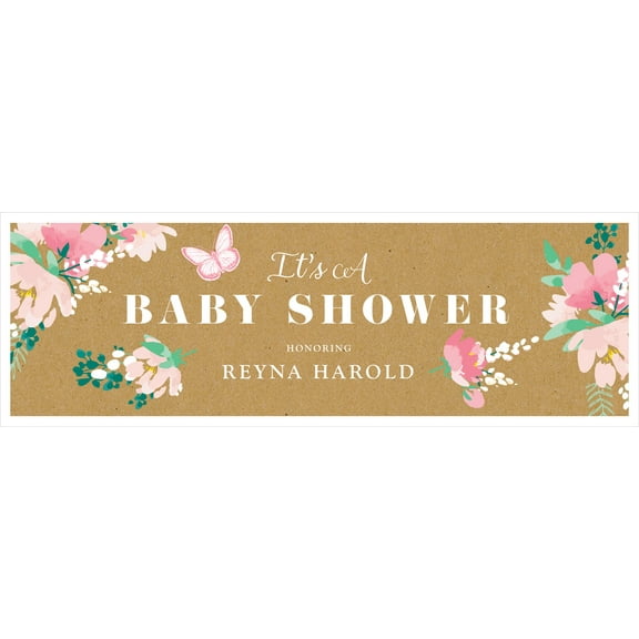 Gartner Studios Assorted Colors Baby Shower Party Banner, 72" x 24"