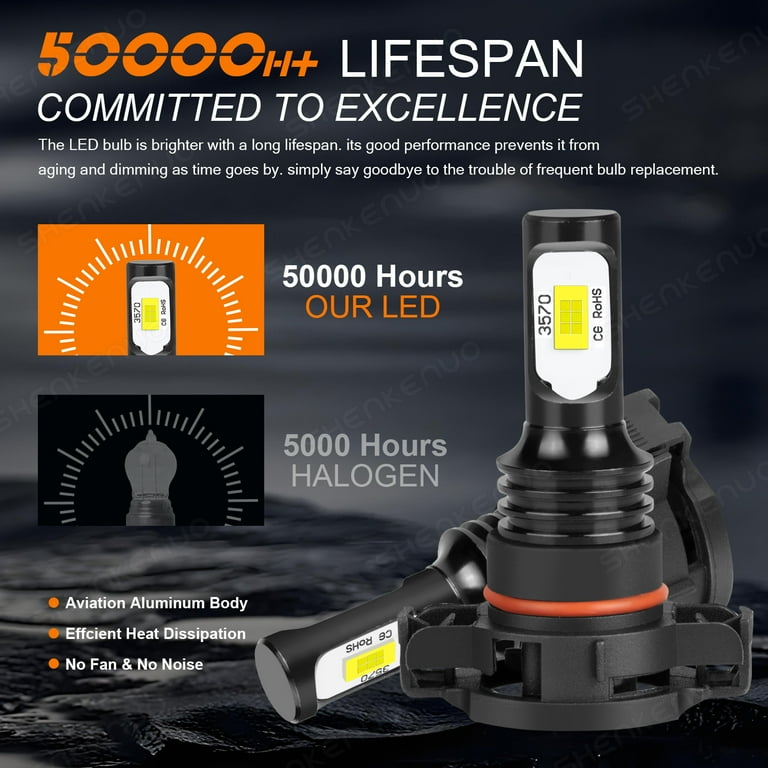 elf bar vape uk Front Fog Light Bulb - Compatible with 2010 - 2014 Dodge Charger 2011 2012  2013 main image 1