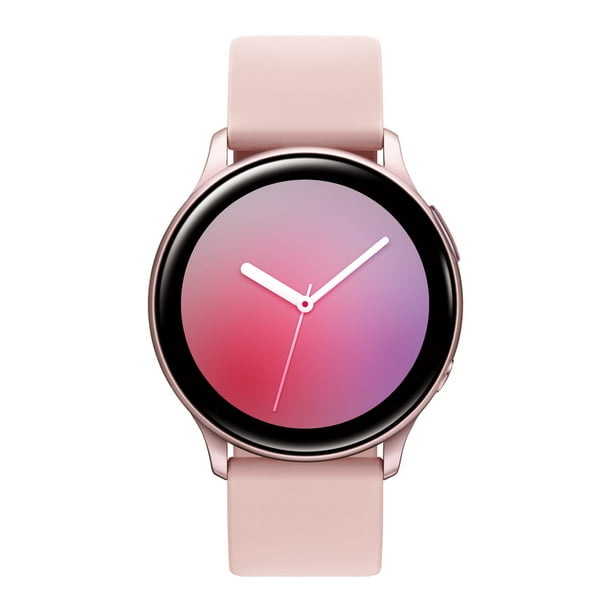 SAMSUNG Galaxy Watch Active 2 Aluminum Smart Watch BT (40mm) - Pink Gold SM-R830NZDAXAR - Walmart.com