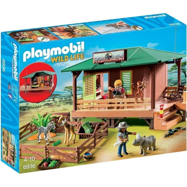 PLAYMOBIL Ranger Station Animal Area -