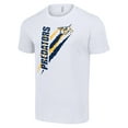 thumbnail image 2 of Men's Starter  White Nashville Predators Color Scratch T-Shirt, 2 of 3