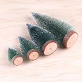 thumbnail image 4 of Navideñas Mini Árboles De Navidad De Sisal Adornos De Árboles De Pino Con Lámpara Y Base De Madera Para La Fiesta De Navidad Decoración Del Hogar Sweethay HA043981-02, 4 of 6