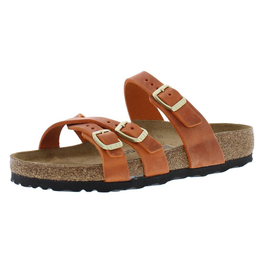 Birkenstock Franca Unisex Shoes Size 6, Color: Burnt Orange