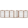 thumbnail image 7 of Arf Pets Wooden Dog Gate Extension, 2-panel 360° configurable pet fence with two support feet, 89" x 30.5", 7 of 7