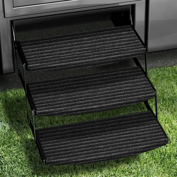 Prest-O-Fit 22" W Ruggids Universal RV Step Rug - 3 Pack