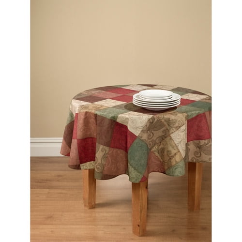 Mainstays Tuscany Tablecloth with Table Protector