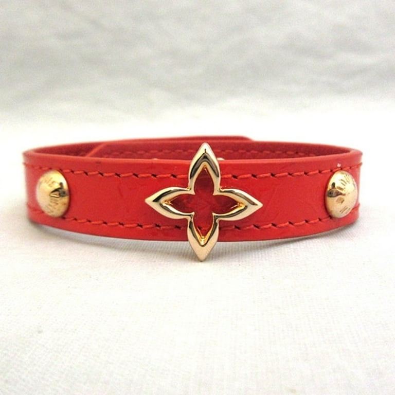 Accessories, Red Lv Clover Bracelet