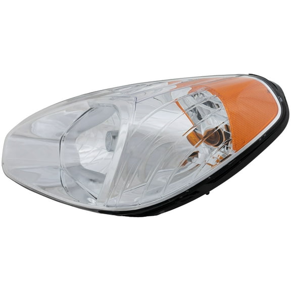 Headlight Compatible With 2007-2011 Hyundai Accent Left Driver Halogen With bulb(s)
