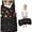Black Christmas Ornament, variant on Black Christmas Ornament Pattern Toddler Nap Mats for Kids Preschool,50"x20" Sleeping Mat Bag or Kids,Toddler Sleeping Bag,Toddler Nap Mat or Daycare