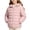 .Pink, variant on Agkizg Girls Lightweight Hooded Puffer Coat Zip Up Winter Jacket with Pockets Solid Color Warm Casual Outerwear
