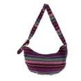 thumbnail image 2 of Bolso bandolera Yuyangstore de lona Hobo Morado con correa ajustable, 2 of 8