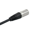 thumbnail image 3 of Graflsoa 1M DMX512 XLR Microphone Cable in Black/Gray - High-Quality Audio Signal Transmission for Professional and Home Use, 3 of 7