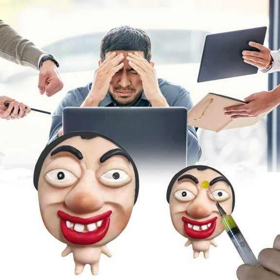 Pimple Popping Daddy Toy, My Pals Popper Fidget Face, Realistic Blackhead Simulator, Stress Relief for Adults, White Elephant Gifts