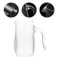 thumbnail image 2 of Transparent Wine Dispenser Handle Liquor Divider Plastic Reusable Decanter Clear Wine Pitcher, 2 of 8