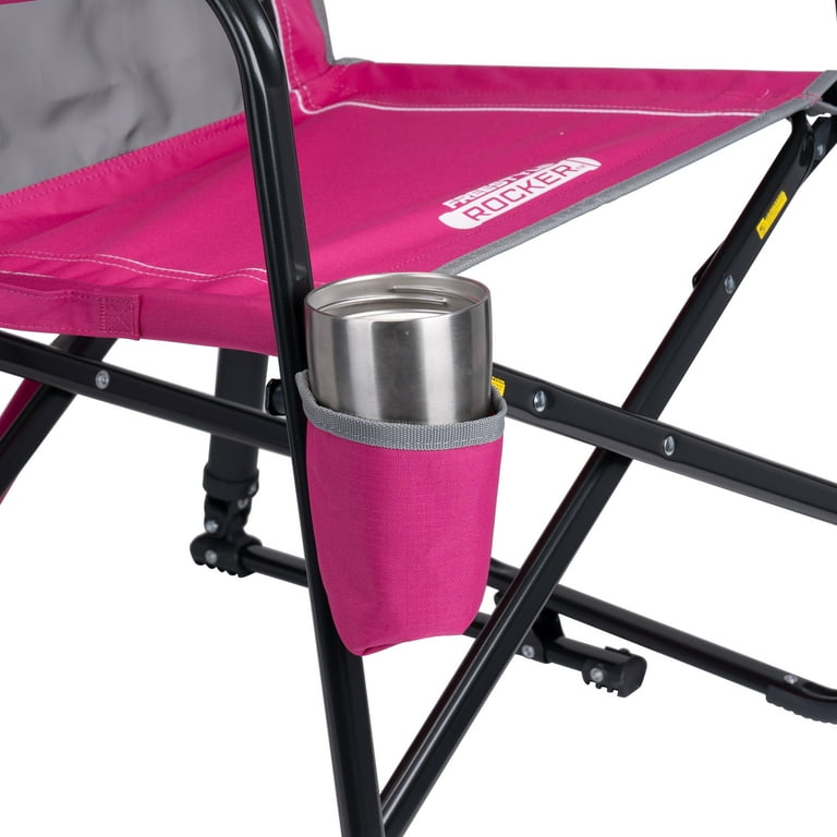 GCI Outdoor Freestyle Rocker Foldable Rocking Camp Chair, Beach