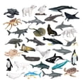 thumbnail image 2 of 32 Uds. Animales marinos realistas, modelo de Animal artificial, juego de juguetes, juguete educativo realista para niños, adorno de escritorio para, 2 of 8