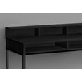 thumbnail image 3 of Pemberly Row Computer Desk Home Office Standing 48"L Metal Black, 3 of 5