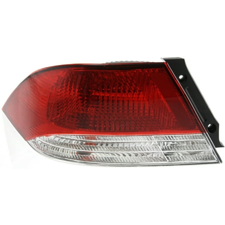 Replacement 3141911LAS Tail Light Compatible with 2002-2003 Mitsubishi Lancer Left Driver With bulb(s)