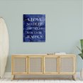 thumbnail image 3 of Stupell Industries Contemporary Romanic Ocean Love Serif Text Watery Background Canvas Art, 30 x 40, by Lil' Rue, 3 of 7