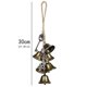 thumbnail image 2 of 2Pcs Witch Wind Chime Door Hanging Wind Chime Bell Decor Witches Bells Temple Wind Bell Retro Wind, 2 of 4