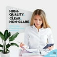 thumbnail image 5 of Enday Sheet Protectors A4 Size Heavy Duty Plastic Sleeves for 3 Ring Binder Quality School and Office Supplies (100 pcs), 5 of 7
