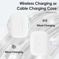 thumbnail image 3 of Compatible with AirPods Pro 2nd Generation Charging Case, AirPod Pro Wireless Charging Case Replacement Case, Support Bluetooth Sync Button, 3 of 5