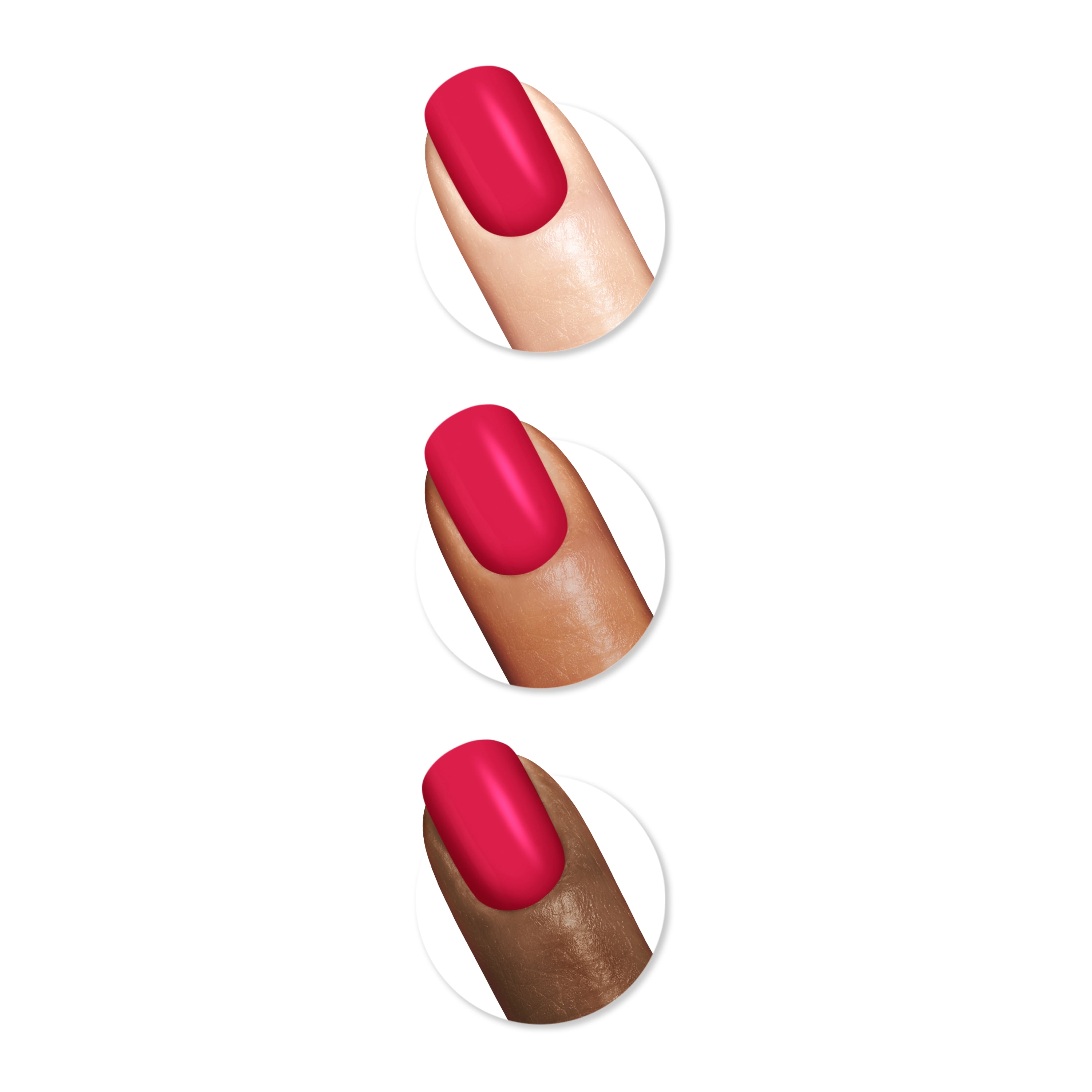 Sally Hansen Insta-Dri Nail Polish, Quick-Drying, Long-Lasting Shine, Crimson Crush 0.31 fl oz