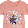 thumbnail image 3 of Disney Frozen 2 - Snow Sisters - Toddler & Youth Girls Short Sleeve Graphic T-Shirt, 3 of 5