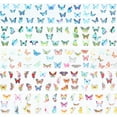 thumbnail image 4 of 10 Rollos De Pegatinas De Transferencia De Láminas Para Uñas, Láminas De Mariposa Para Uñas, Pegatinas Para Decoración De Uñas DIY ANGGREK  Otros, 4 of 8