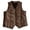 A-Coffee860, variant on XIAOCHA Men's Faux Suede Vest V Neck Button Up Sleeveless Casual Waistcoat Vintage Western Style Everyday Layering Top