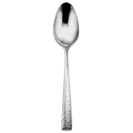 

7 in. Cabria Stainless Steel Extra Heavy Weight Dessert & Oval Bowl Soup Spoon Silver