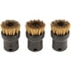 thumbnail image 4 of Round Steam Cleaner Brush Set with Brass Bristles, Black, 4.0cm x 2.5cm, 4 of 4