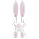 thumbnail image 4 of Easter Rabbit Wreath Decor Front Door Easter Bunny Shape Garland Wall Decor, 4 of 4