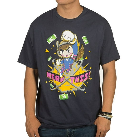 Overwatch Gremlin D.VA Premium Adult T-Shirt