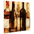 thumbnail image 3 of Empire Art Direct Smokey Wine 3 & 4 Frameless Free Floating Tempered Glass Panel Graphic Wall Art, 38" x 38" each, Ready to Hang, 3 of 7