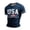 Navy, variant on Men USA 250 Years of Freedom Flag Graphic Crew Neck T-Shirt, Independence Day Loose Fit Patriotic Short Sleeve Summer Casual Tee Navy M