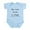 Sky Blue, variant on CafePress - My Cute Uncle Is Single Infant Bodysuit - Baby Light Bodysuit, Size Newborn - 24 Months