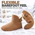 thumbnail image 2 of OYPGUE Women's Barefoot Snow Boots Wide Toe Water-Resistant Non-Slip Boots, 2 of 7