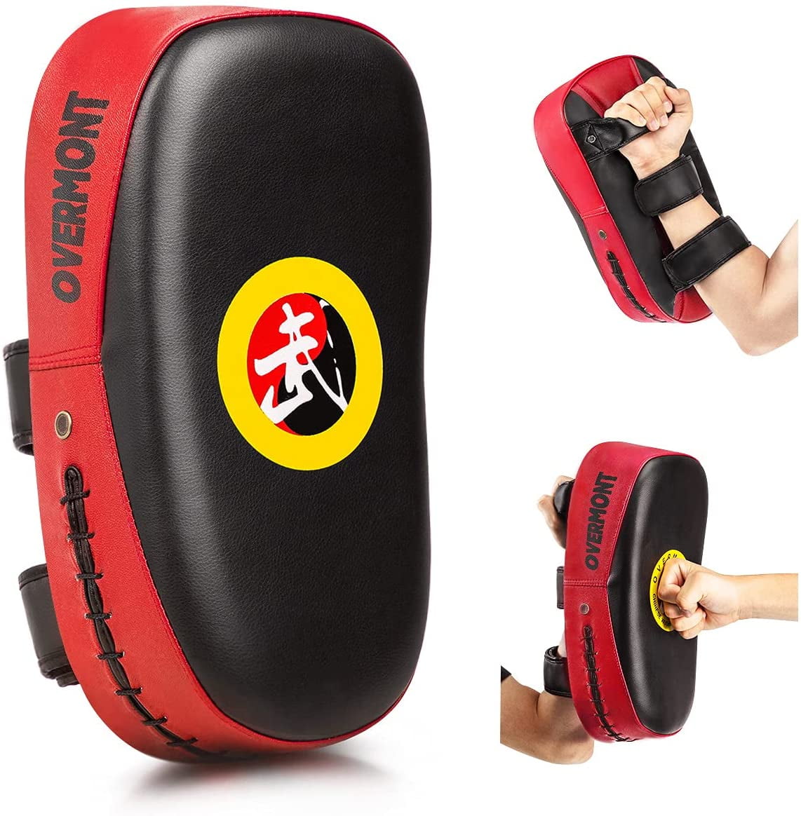 2 Sizes Muay Thai Karate MMA Taekwondo Boxing Target Focus Kick Punch Shield Pad 