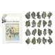 thumbnail image 2 of 40 pegatinas de plantas para álbumes de recortes, regalo de cumpleaños, pegatinas decorativas impermeables de PET. Hoja, 2 of 9