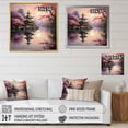 thumbnail image 4 of Designart "Asian Art peaceful Pagoda VIII" Asian Floater Framed Wall Art Print, 4 of 7